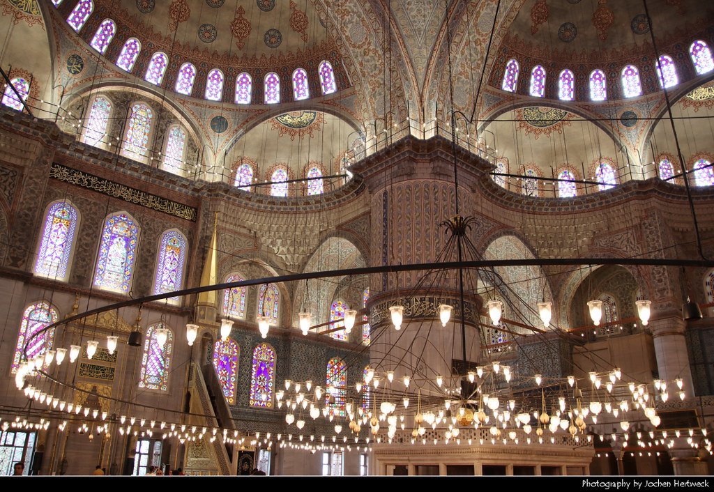 Sultan Ahmet Camii (Blue Mosque), Istanbul, Turkey