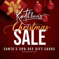 Santa's 30% OFF Gift Cards Sale