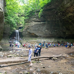 Busy day at Matthiessen State Park 