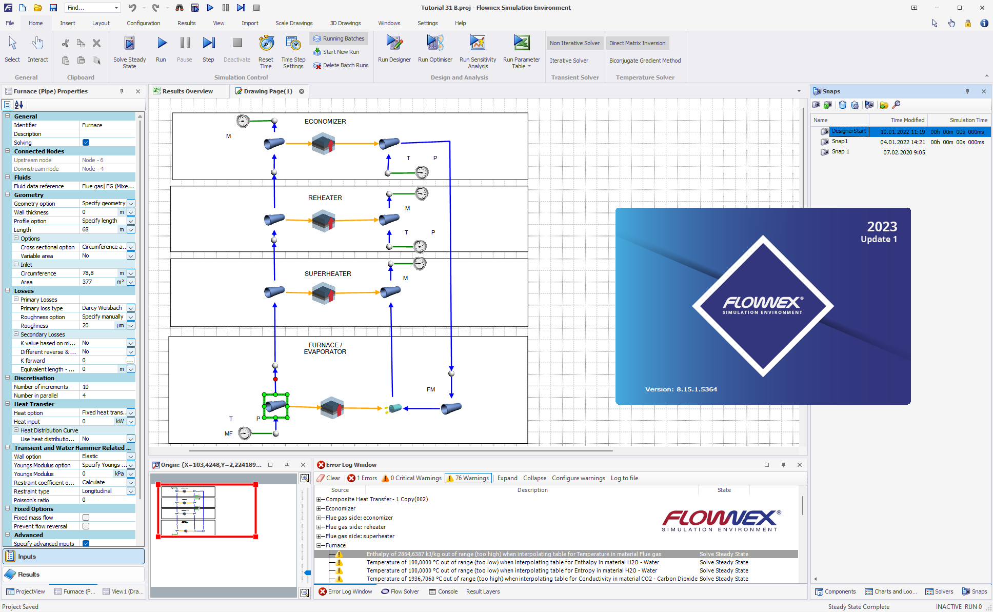 Working with Flownex Simulation Environment 2023.1 v8.15.1.5364 full license