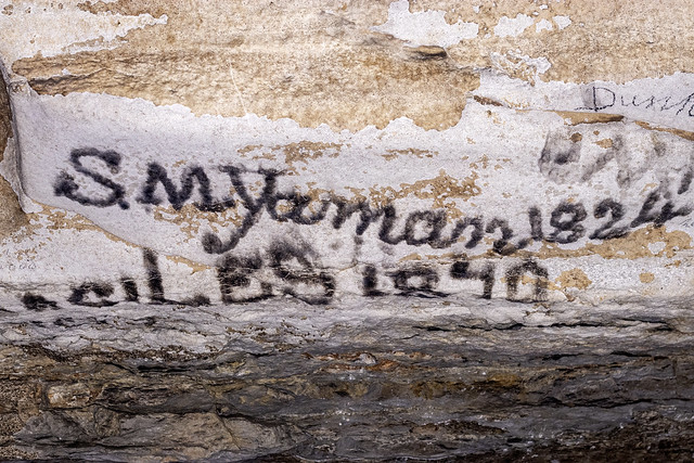 Signature, Historic, Unnamed Cave, Kentucky