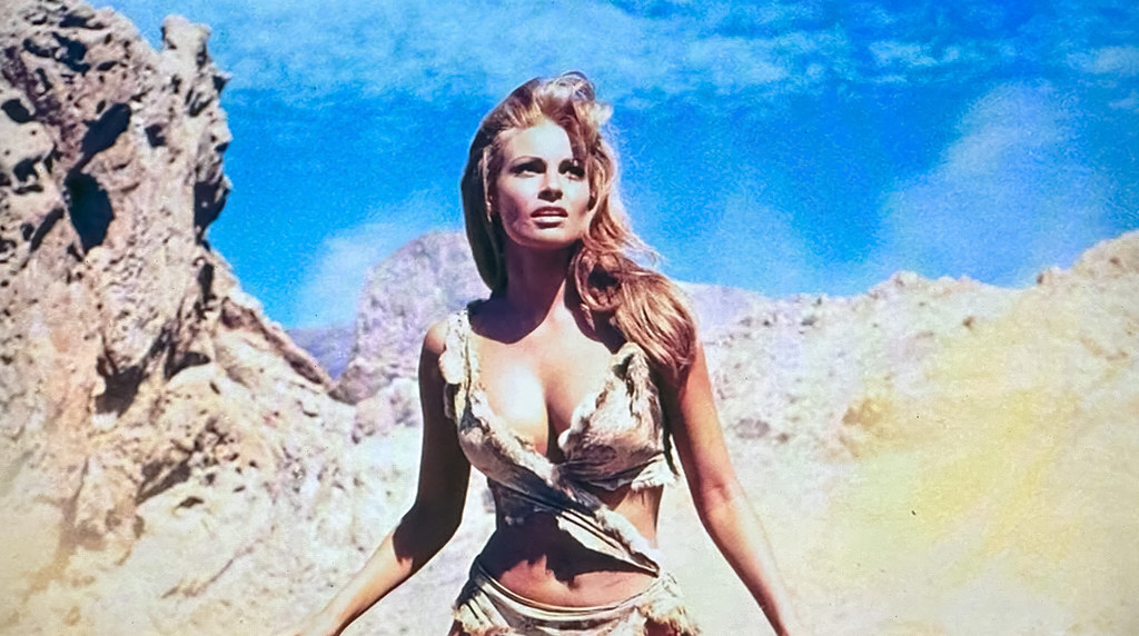 Raquel Welch in “One Million Years B.C.” (Hammer Films/Seven Arts, 1966)