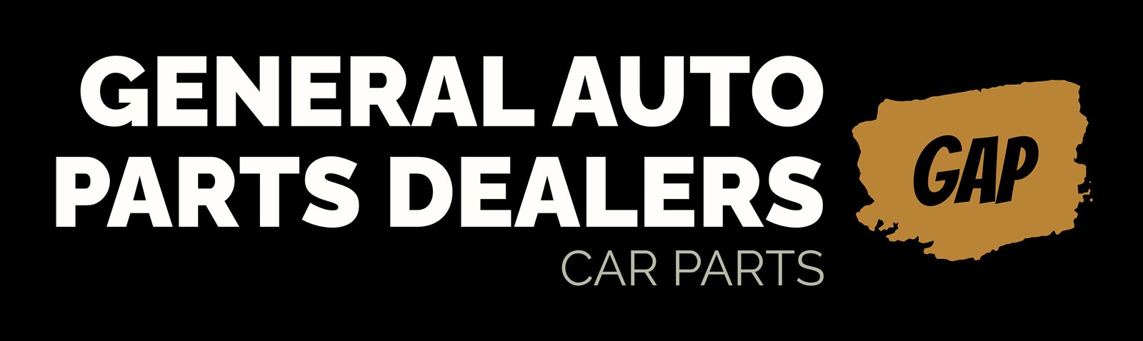 General auto parts dealers Logo