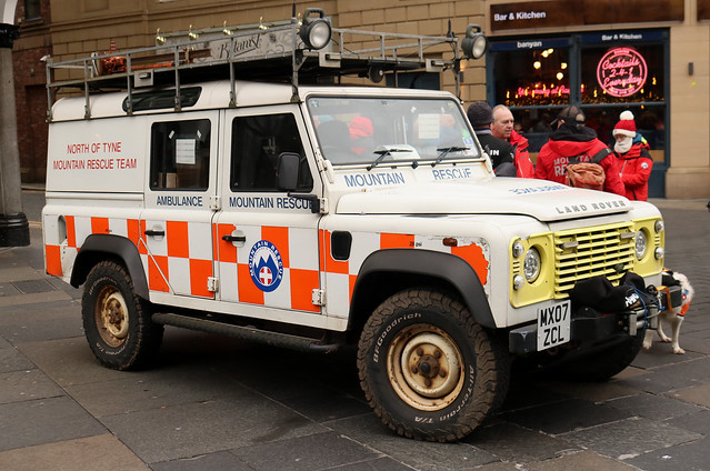 North of Tyne Mountain Rescue Team: MX07ZCL Land Rover