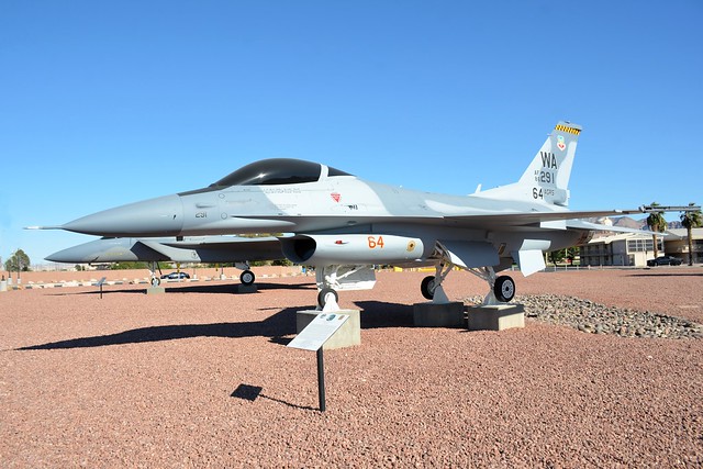 F-16C Falcon, U. S. Air Force (86-0291), Nellis Air Force Base, Nevada