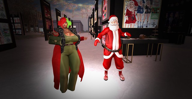 Santa asked me to dance with him, I had to oblige