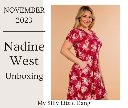 November 2023 Nadine West Unboxing #MySillyLittleGang