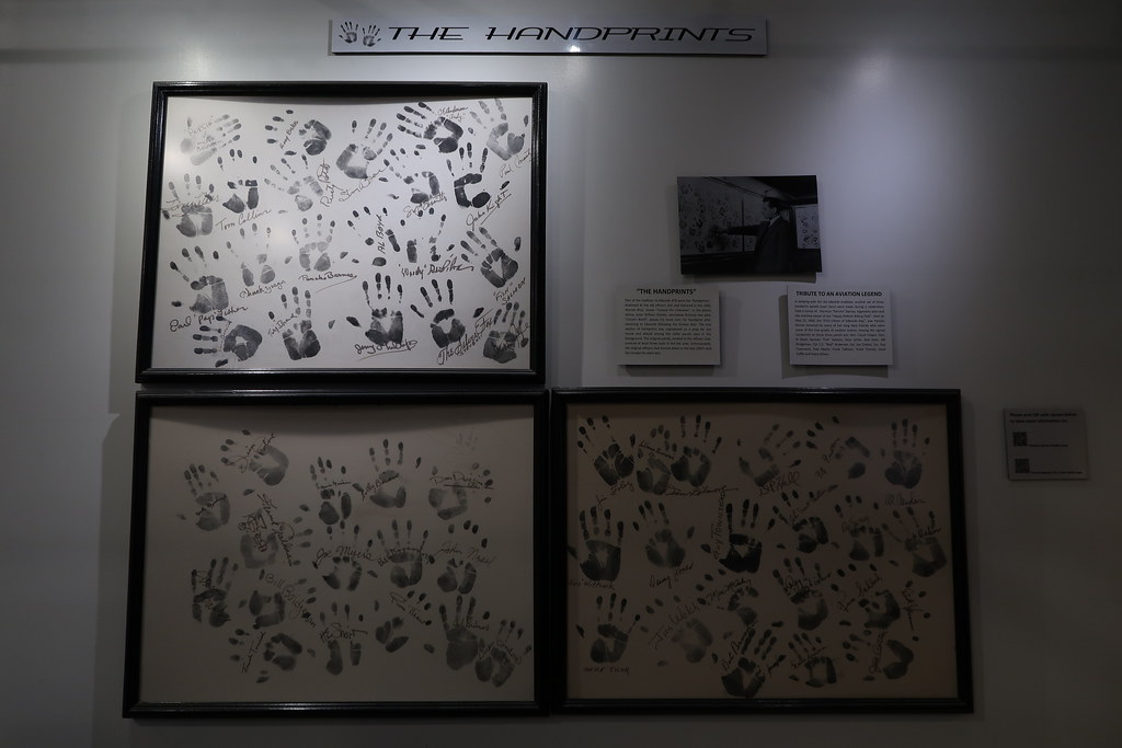 The Edwards Handprints | Air Force Flight Test Museum "THE H… | Flickr