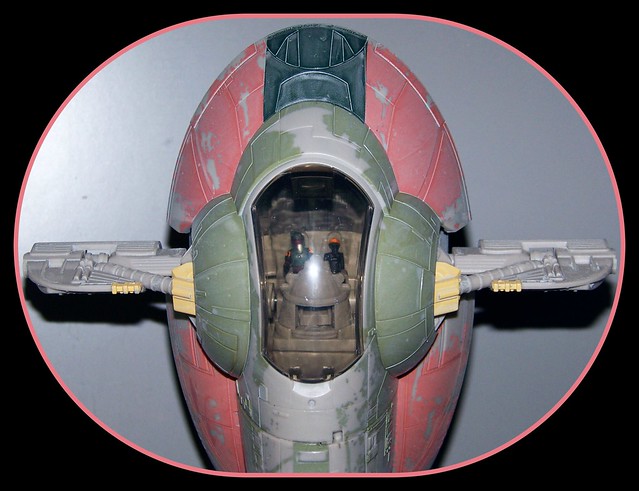 Boba Fett's Starship - cockpit- close up