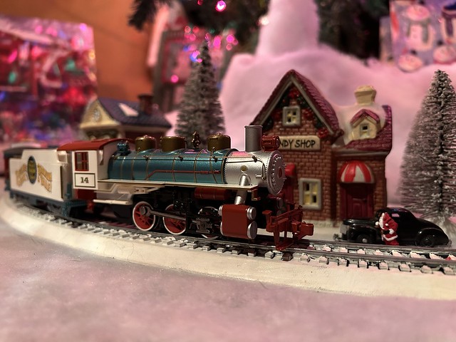 Circus Train under the Christmas Tree