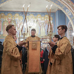 24 декабря 2023, Литургия в храме в честь святителя Николая Мирликийского, чудотворца, в Красной слободе (Тверь)