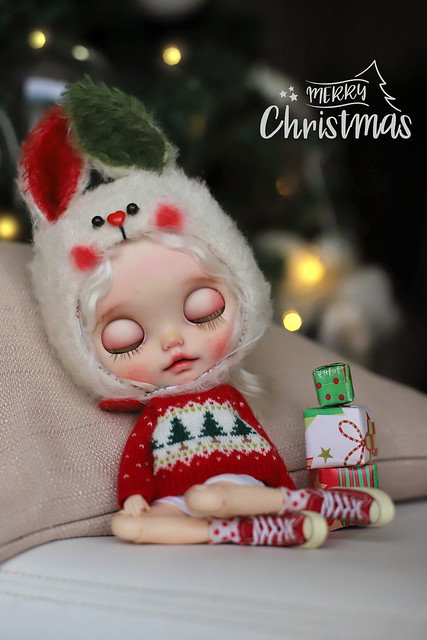 Sweet dreams little one, it will be Christmas when you wake up. Merry Christmas!