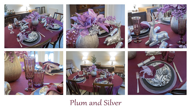 Plum and Silver