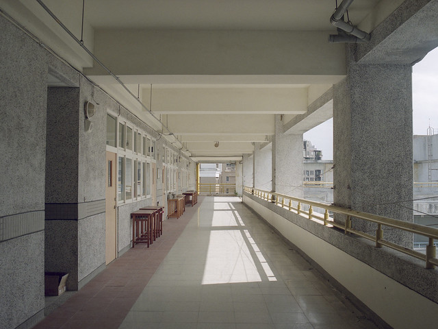 Binjiang Junior High School - corridor