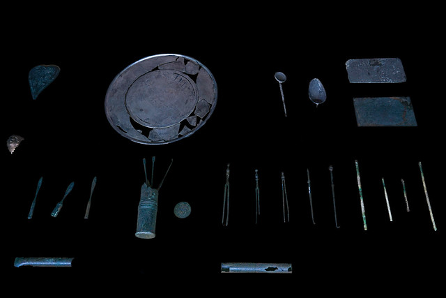 Medical Instruments and Utensils from the Vault of a Priest and Physician