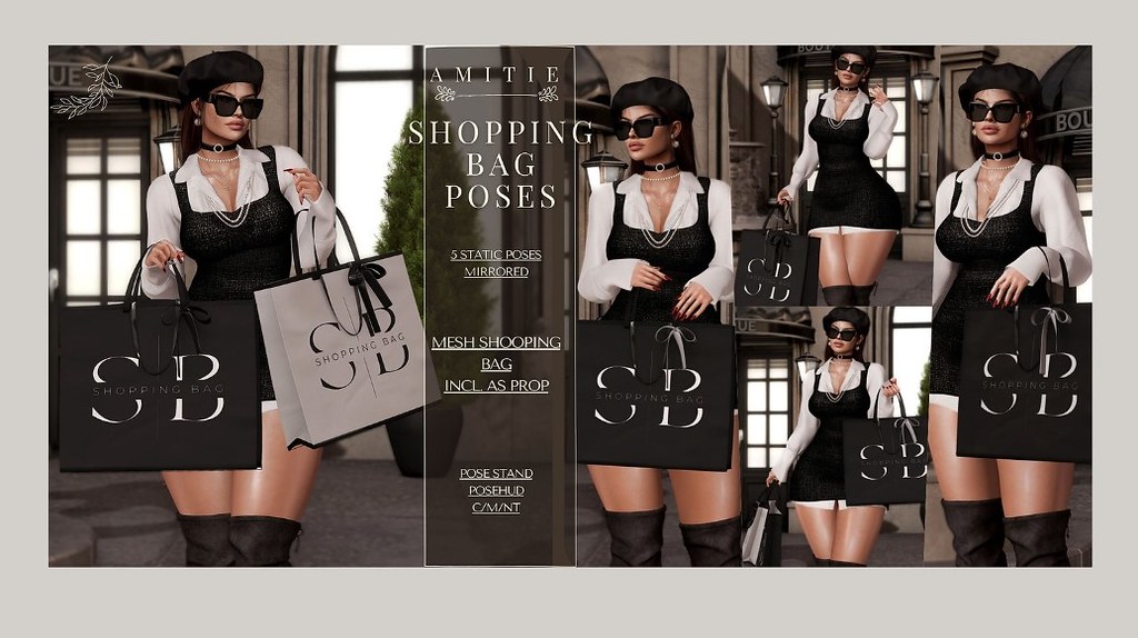 Amitie – Shopping Bag Poses @ ｅｑｕａｌ１０