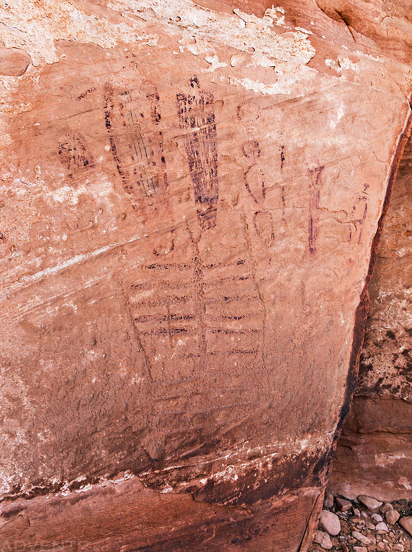 Barrier Canyon Style Pictographs II