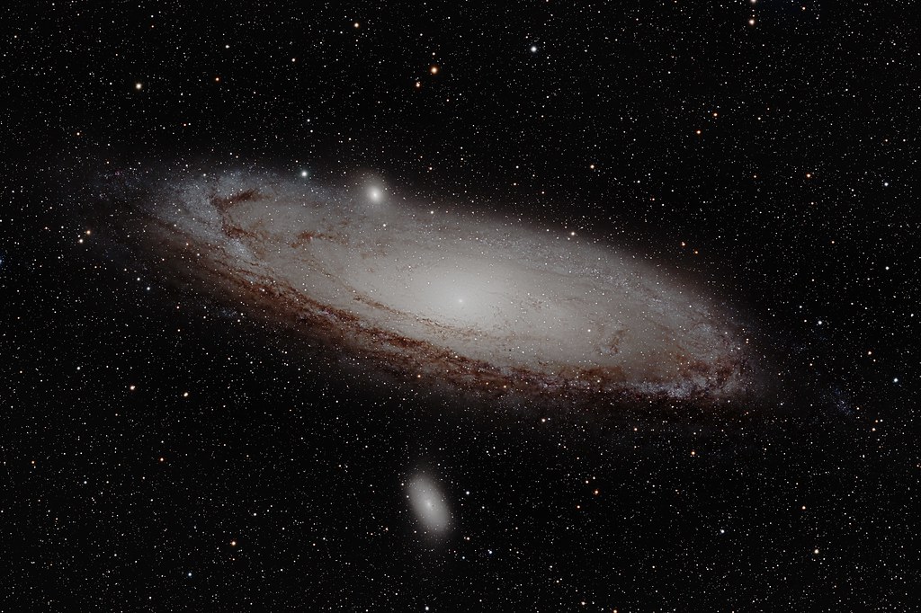 Andromeda Galaxy (M31) - 2023-12-13/14 - LRGB Test Image