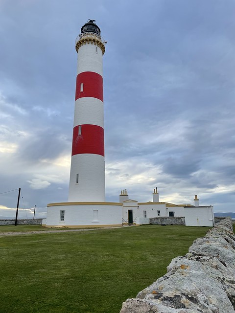 Tarbet Ness Lighthouse Scotland. August 23rd 2023.