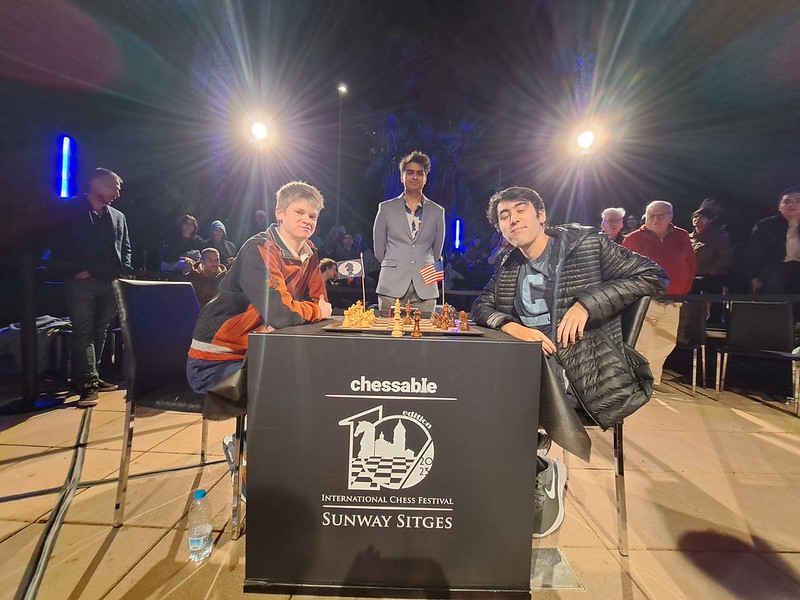 Final del Chessable Sunway Sitges International Chess Festival 2023