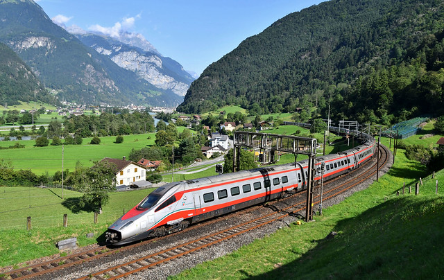 SBB / FS Trenitalia Diversion_EC156_Silenen, Switzerland_230823_01