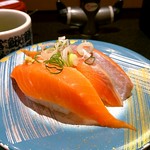 nama-salmon at Katsu Seibu Shibuya-ten in Tokyo, Japan 