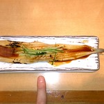 giant unagi at Sushi Zanmai in Roppongi in Tokyo, Japan 