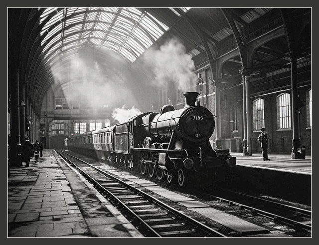 Steam in Station London