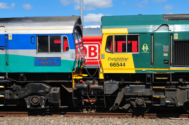 Cabs! seen at Acton Yard on 9-8-23. Copyright Ian Cuthbertson