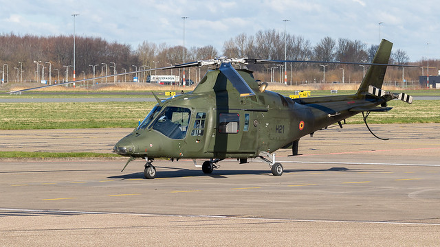 H21 - Agusta A109BAi - Belgische Luchtmacht Wing Heli - EHLE - BAF317  - 20230227