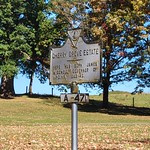 Virginia Historical Marker - Cherry Grove Estate along Rt. 11 near Fairfield