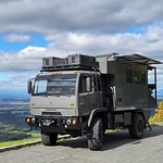 unusual vehicle spotted on the Blue Ridge Parkway 