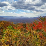 Fall color on the Blue Ridge Parkway 