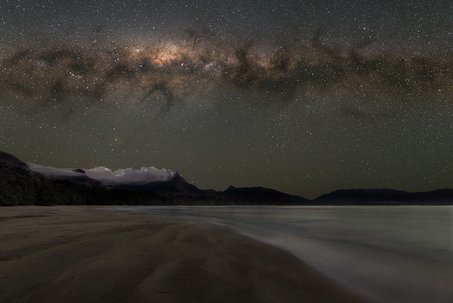 The Milky Way above Zoe Bay