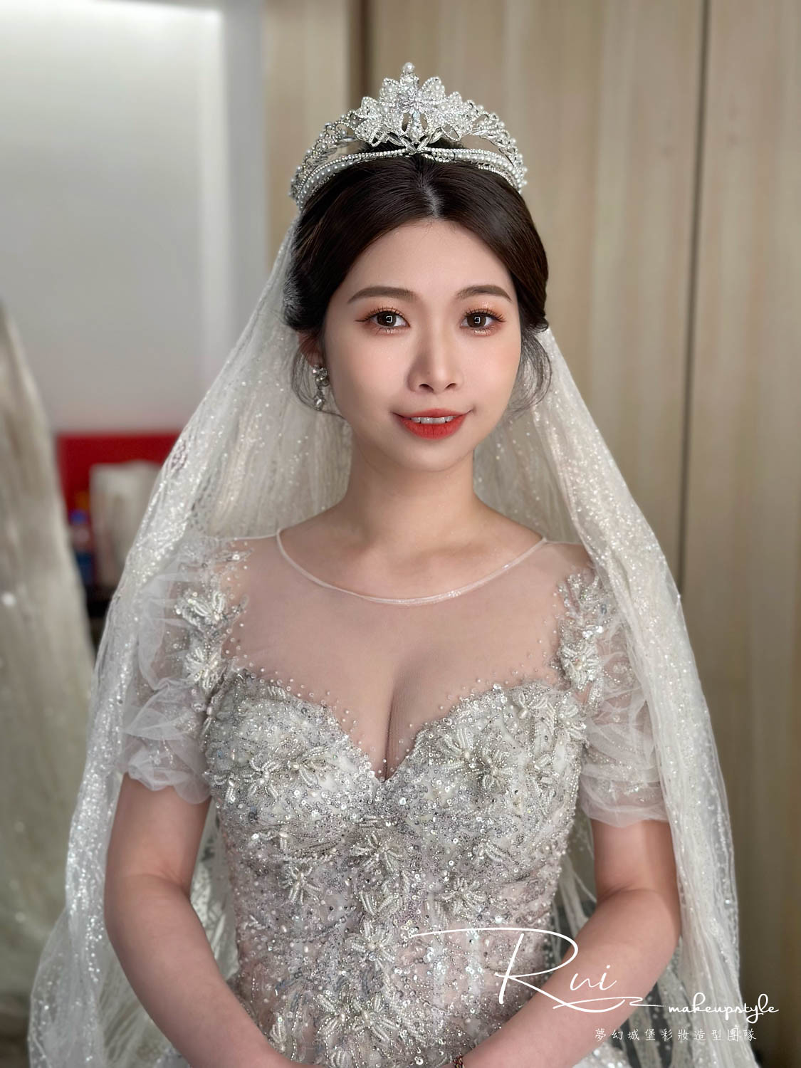 【新秘Rui】bride柔安 訂結婚造型 / 氣質中式,小紅書風格