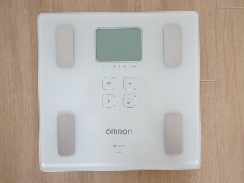 Omron Body Composition Monitor (HBF-222T) - Top