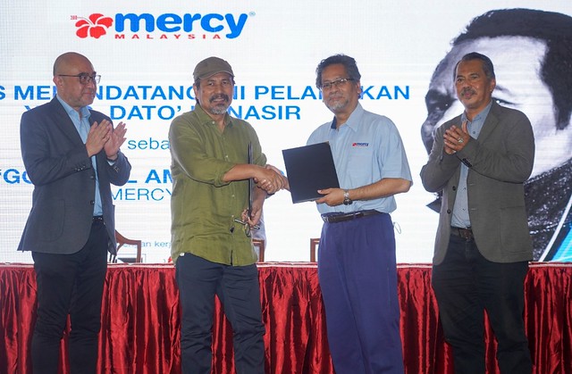 Prihatin & Datuk M. Nasir Berbesar Hati Dilantik Jadi Duta Mercy Malaysia