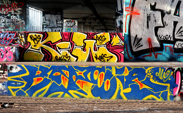 Graffiti in Koog aan de Zaan