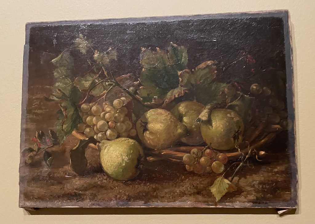 Stilleven met vruchten (naar Gerardina Jacoba van de Sande Bakhuyzen) (1880) de Théo Van Rysselberghe