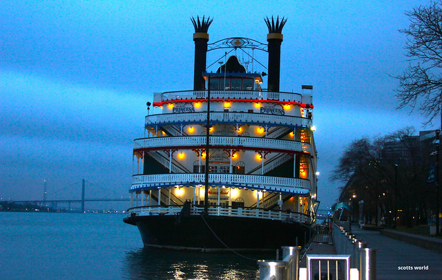 HFF-Early morning ride on the Detroit Princess
