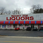 Rocky Top Liquors Rocky Top Liquors is on Main Street off exit 129 of Interstate 75 in Rocky Top, Tennessee.