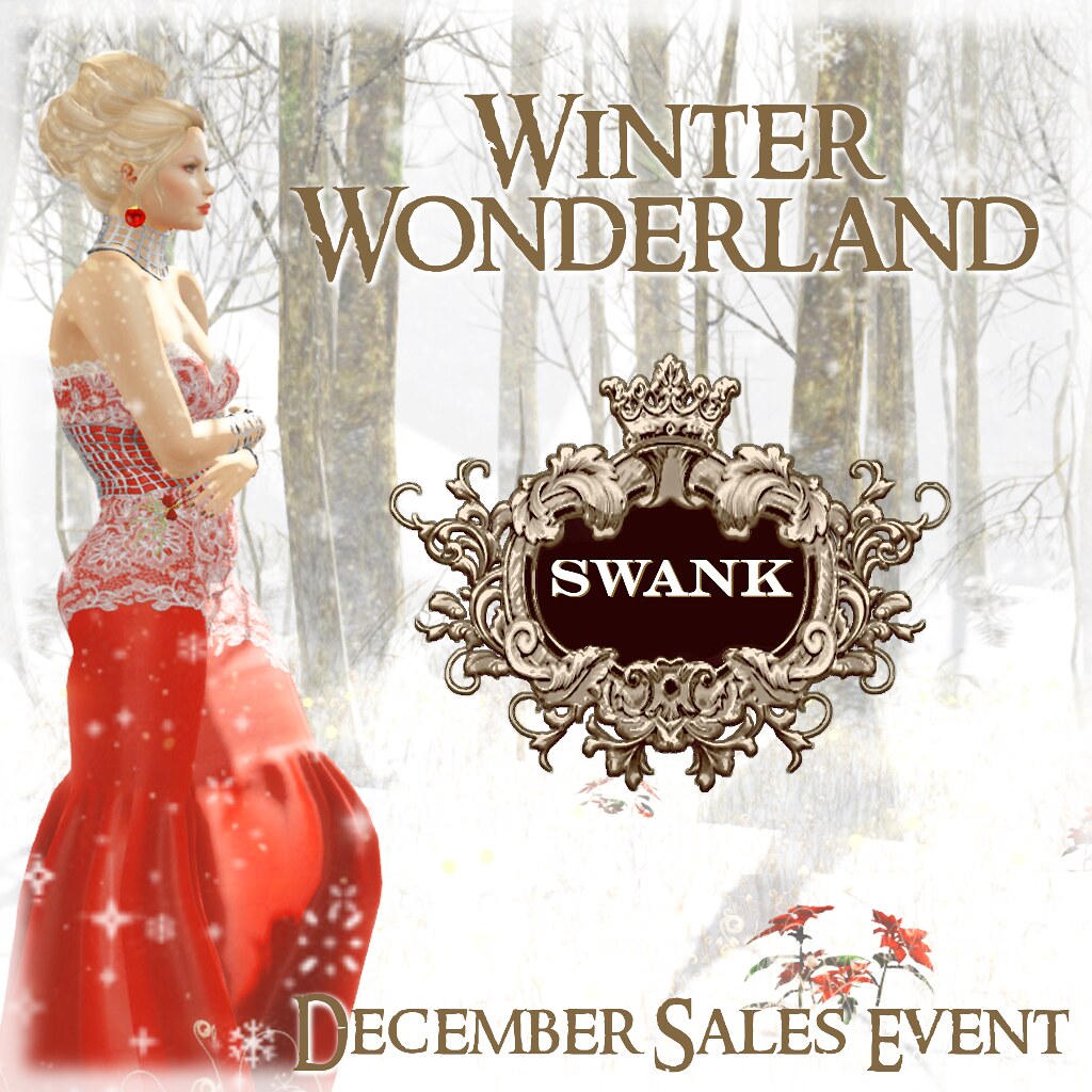 Swank Winter Wonderland December Poster