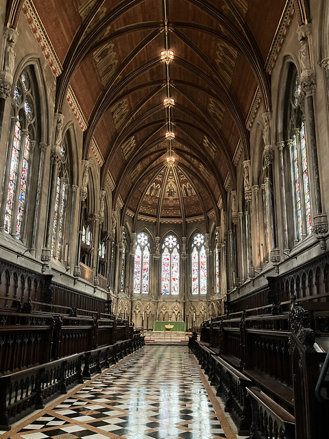 Interior, St. John's College Chapel, Cambridge, 29th August 2023 (1)