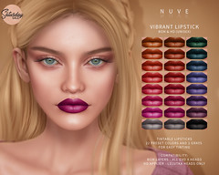 Vibrant Lipstick - Evo X Heads & Lelutka HD