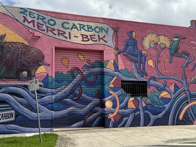 Zero Carbon Merri-bek mural