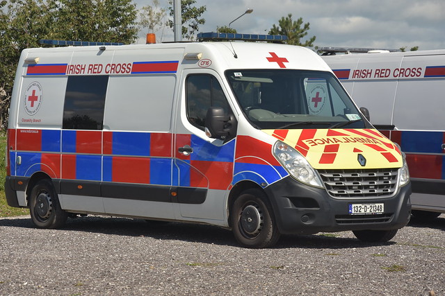 Irish Red Cross 2013 Renault Master LM35 Wilker Ambulance 132D21348