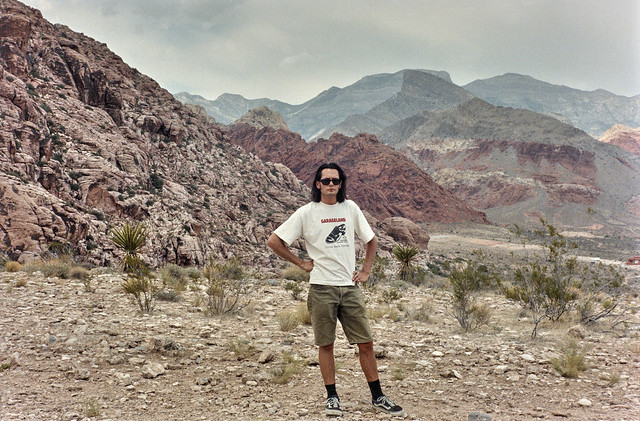 Red Rock Canyon NV, July 1996
