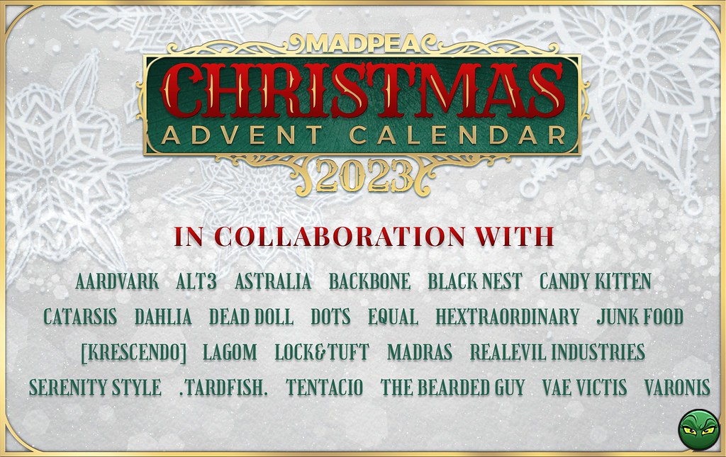 Don't Miss Your Chance to Grab Our 2023 MadPea Advent Calendar!