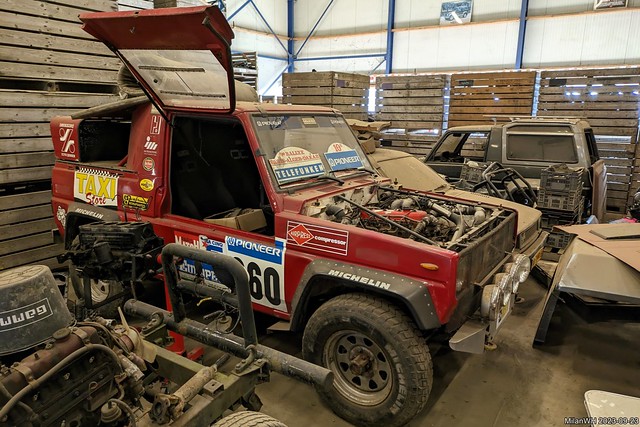 Daihatsu Rocky Dakar rally car 1985 (BS-81-TZ)