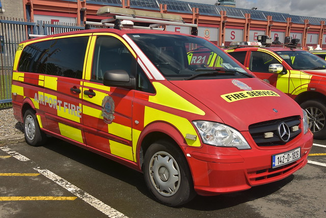 Dublin Airport Authority Fire & Rescue Service 2014 Mercedes Benz Vito Primo CW PC 142D1826
